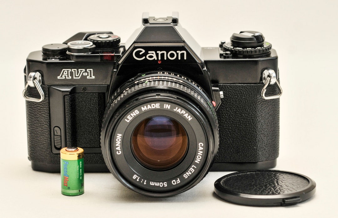 Canon AV-1 ブラック + FD 50mmレンズ すぐ撮影可 フィルム il_1080xN.3797694799_43y8.jpg