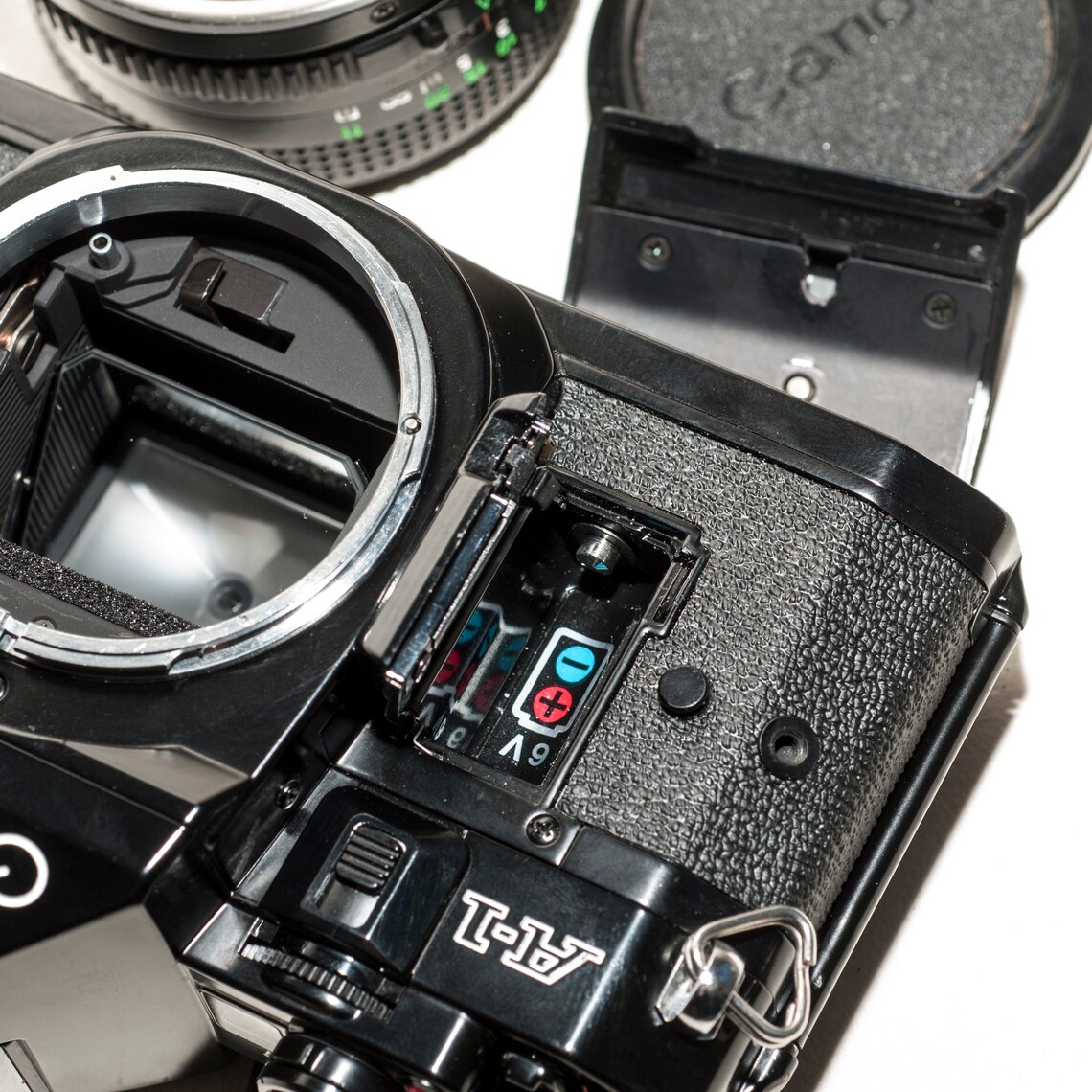 Canon A-1 Vintage 35mm Film Camera with Canon FD 28mm f/2.8 Lens, photo 2 of 5