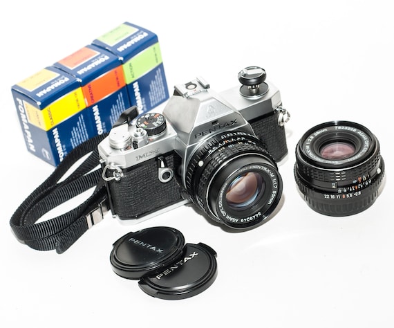 Buy Pentax MX 35mm Film Camera With Lenses 50 Mm 28 Mm F