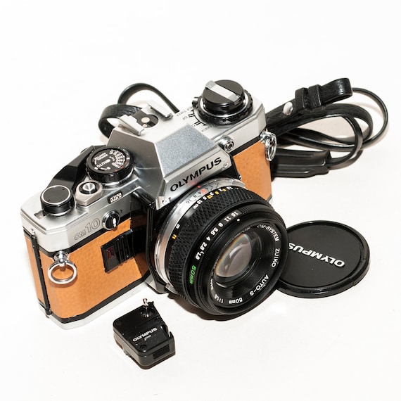 Olympus OM 10 With Zuiko 50 Mmf 1.8 Lens and Manual Adapter. - Etsy