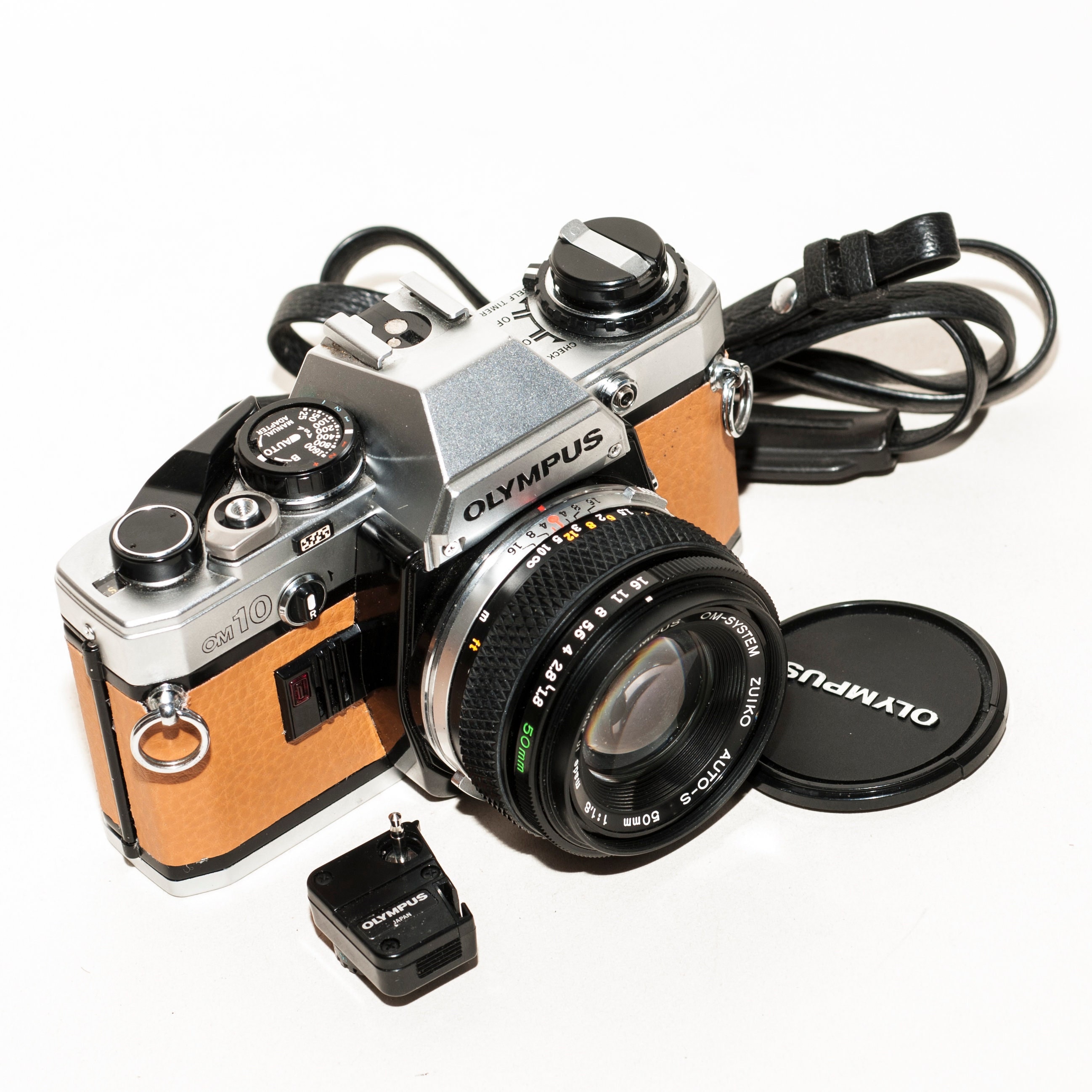 Olympus OM 10 With Zuiko 50 Mmf 1.8 Lens and Manual Adapter. - Etsy