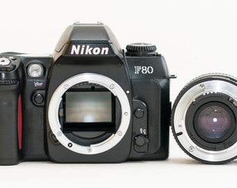 Nikon F80 -black - Film Camera With 50 Mm F1.8 D Lens and Nikon