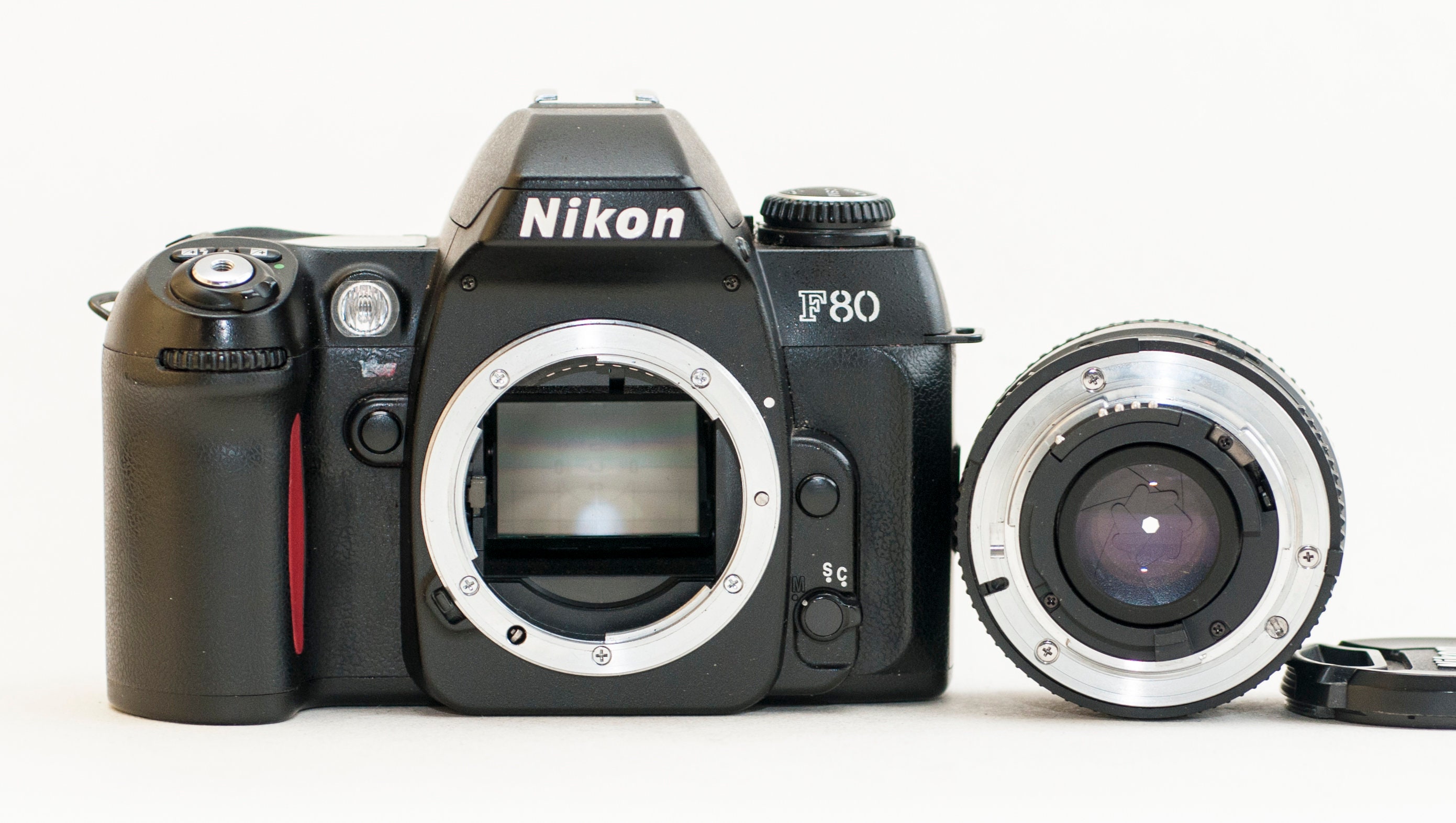 Nikon F80 -black - Film Camera With 50 Mm F1.8 D Lens and Nikon