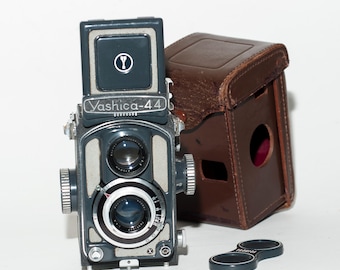 Yashica 44 TLR Film Kamera - 127 Film, nahezu neuwertiger Zustand