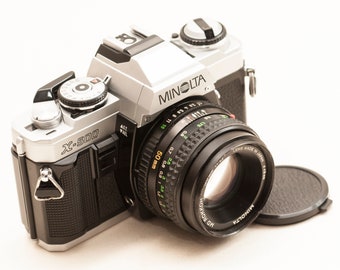 MINOLTA X500 with 50 mm f1.7 lens - EXCELLENT