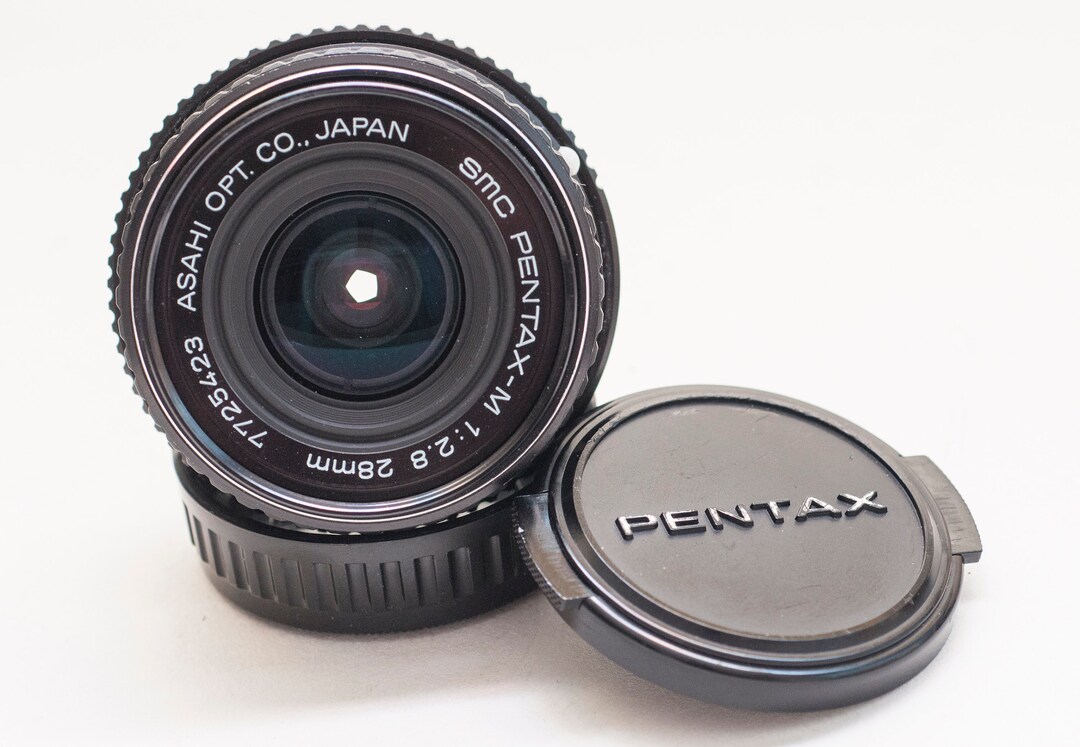 SMC Pentax-m Lens 28 Mm F 2.8 -MINT - Etsy Canada