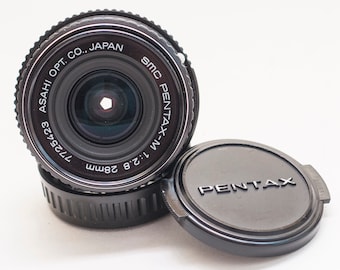 SMC Pentax-m Lens 28 Mm F 2.8 -MINT - Etsy Canada
