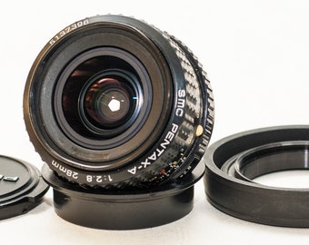 SMC Pentax-A 28mm f/2.8 Wide Angle Lens - Full Frame