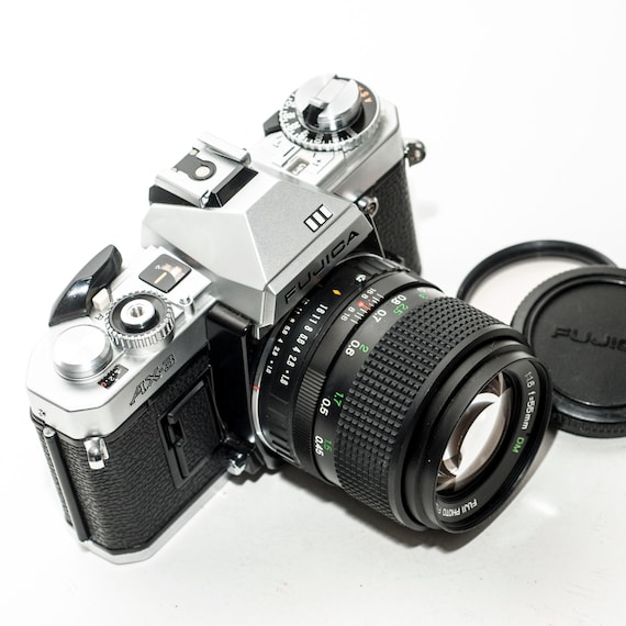Fujica AX-3 Film Camera W/ 55mm F/1.6 Lens - Etsy