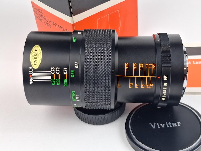 55mm F/2.8 VIVITAR MACRO Lens Konica K/AR Fitting - Etsy