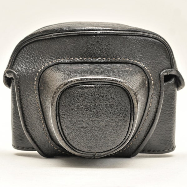 Pentax S1a film camera case - fits body with light-meter attached.