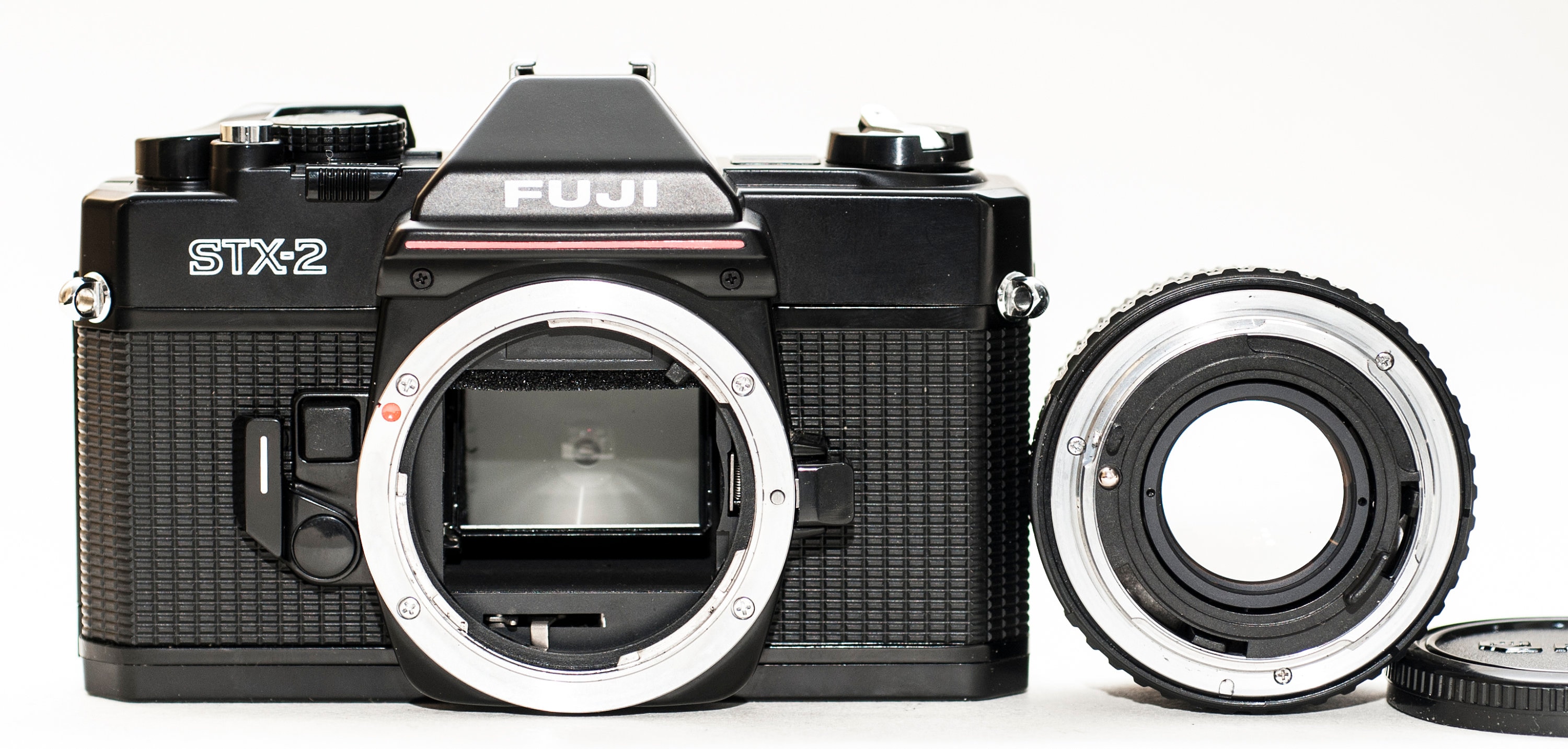 ヴィンテージ FUJI STX-2 フィルムカメラ（50mm X-FUJINON レンズ搭載