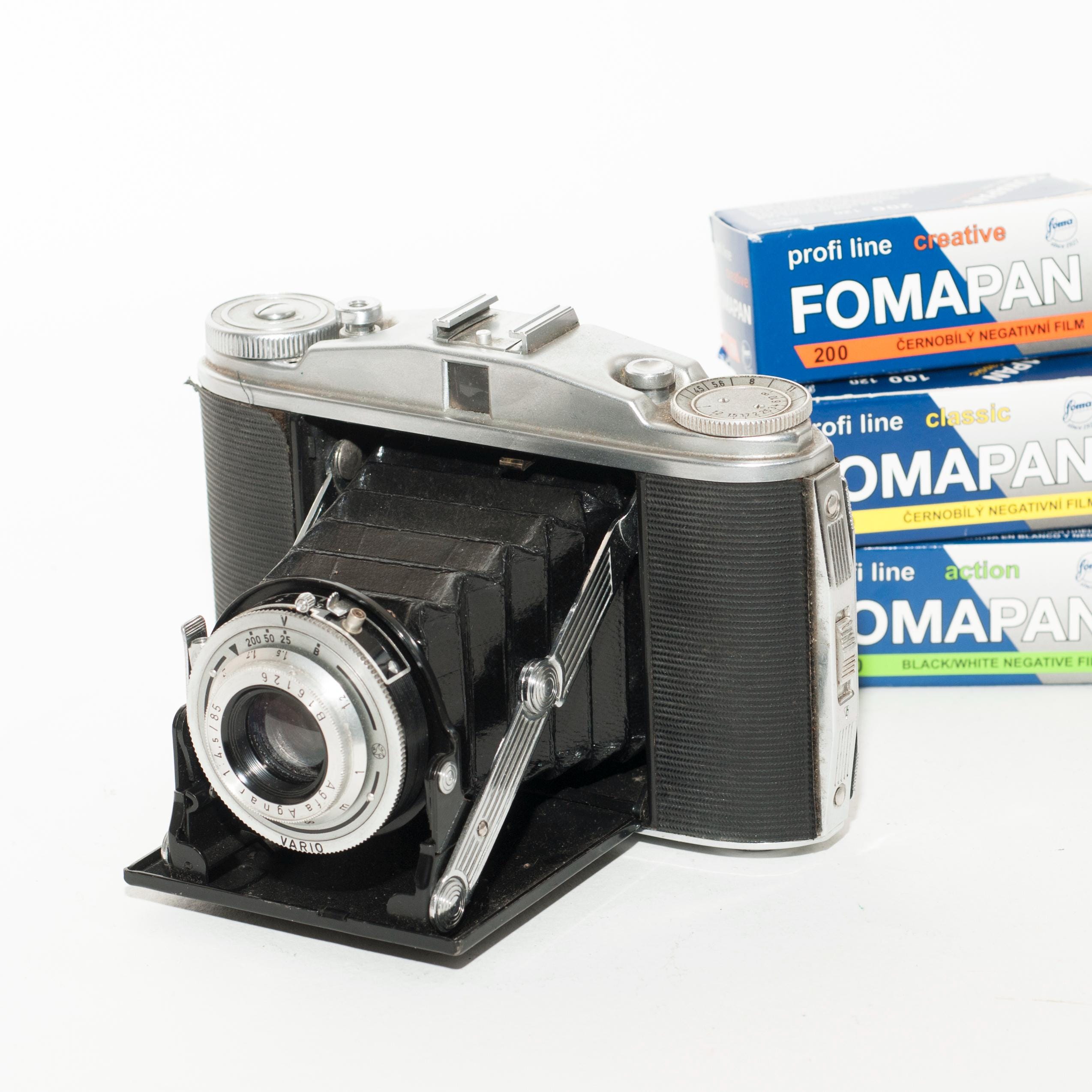 その他 Agfa Solingtte 1950s AGFA Solinette II 35mm Folding Camera With Solinar 50mm 1