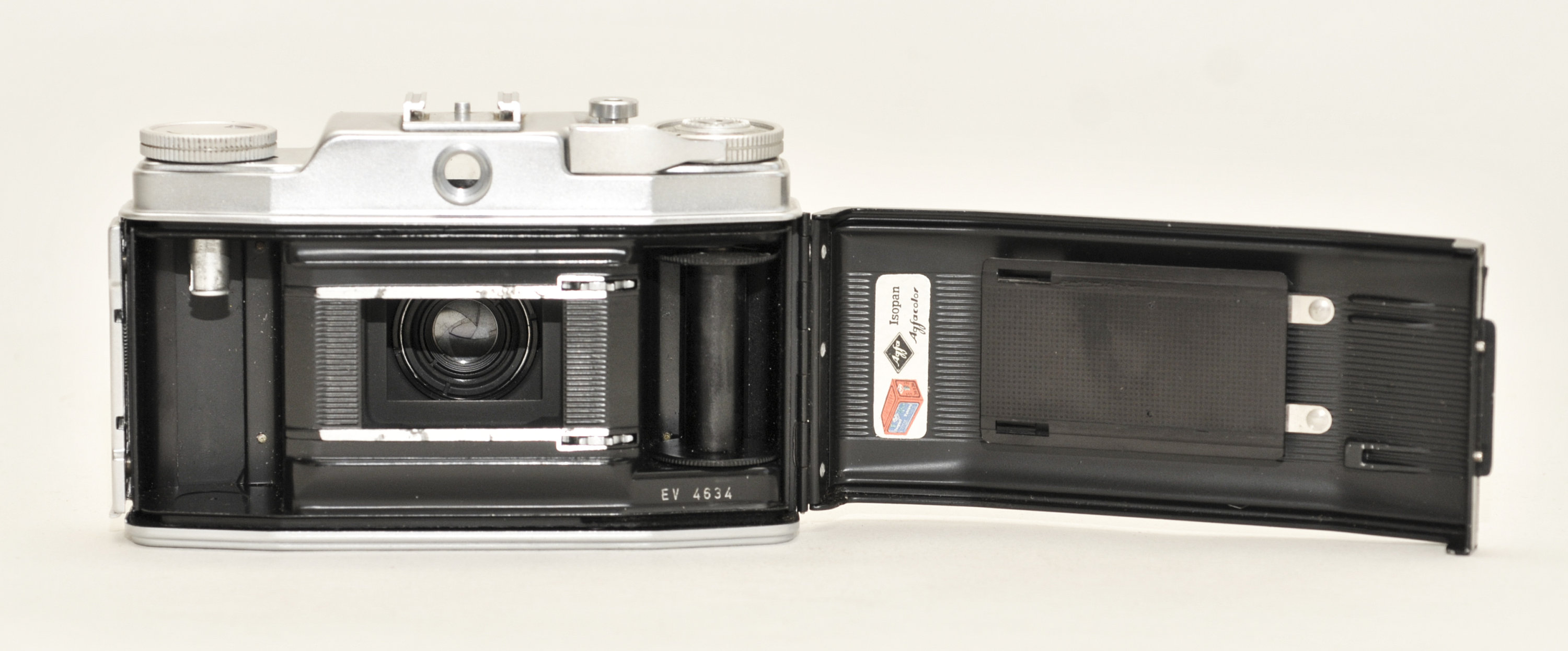 Agfa Silette-L avec objectif Apotar f3,5 45 mm appareil photo et étui vintage **LIRE** 