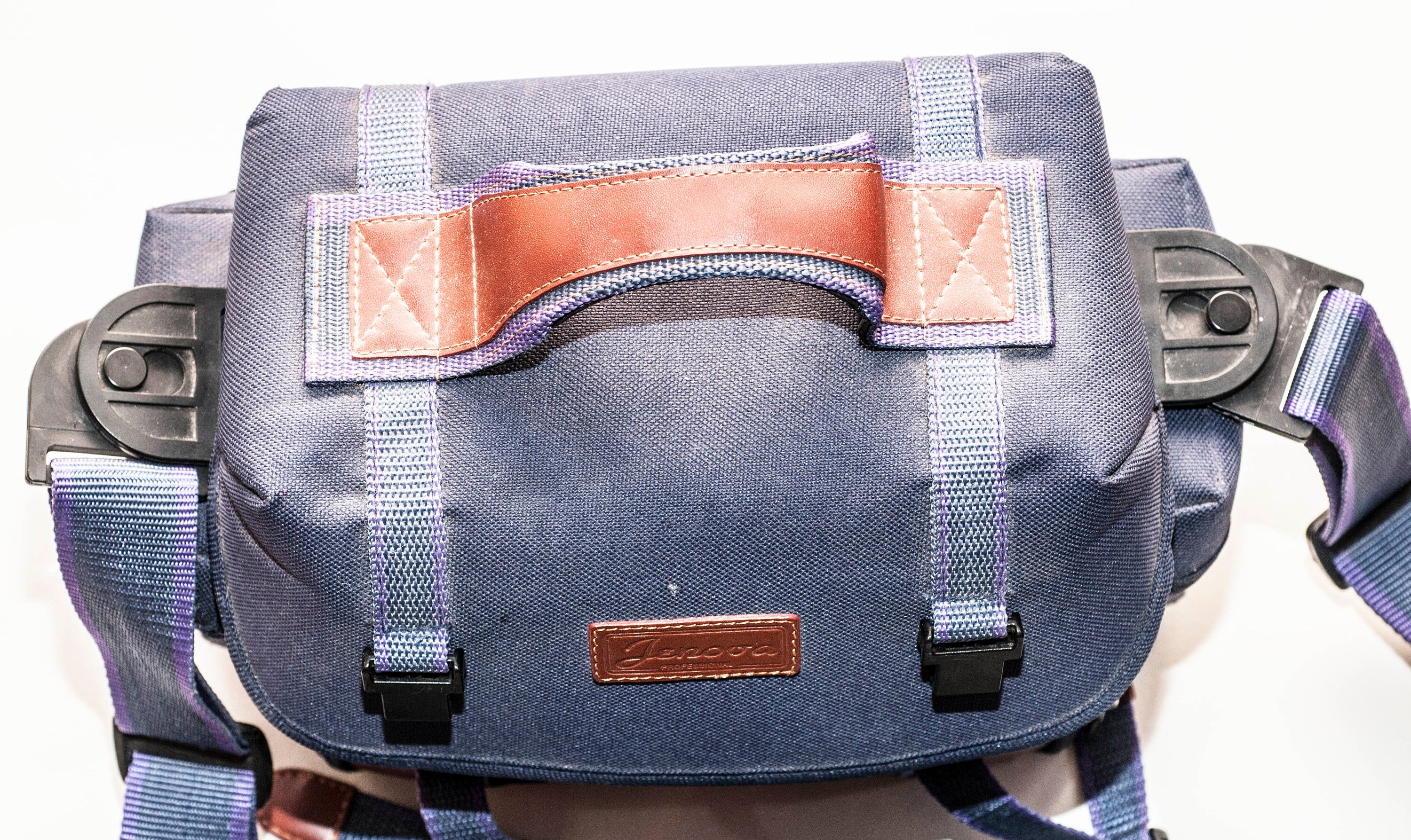 Vintage Jenova Logo Camera Bag With Adjustable