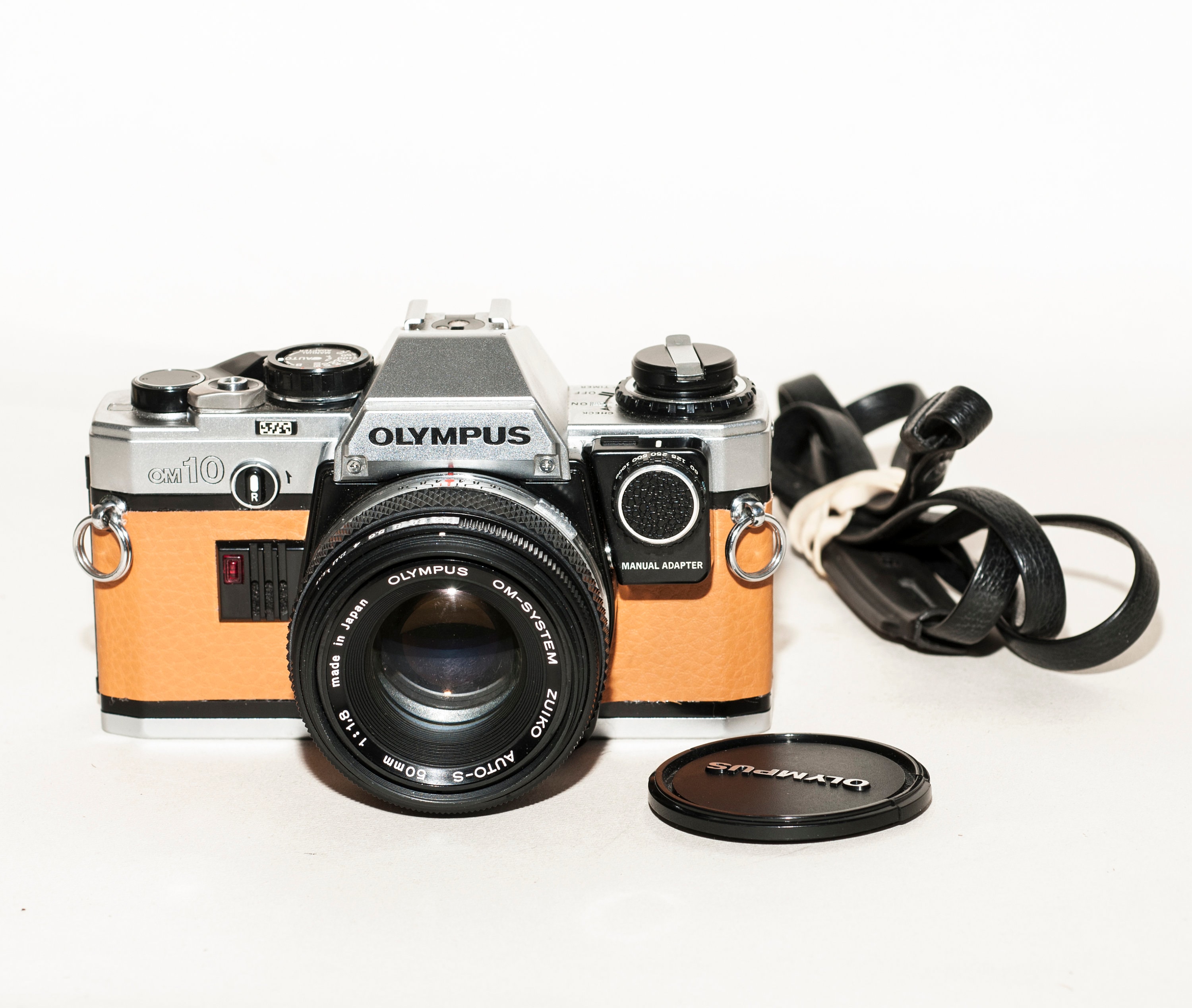 Olympus OM 10 With Zuiko 50 Mmf 1.8 Lens and Manual Adapter. - Etsy
