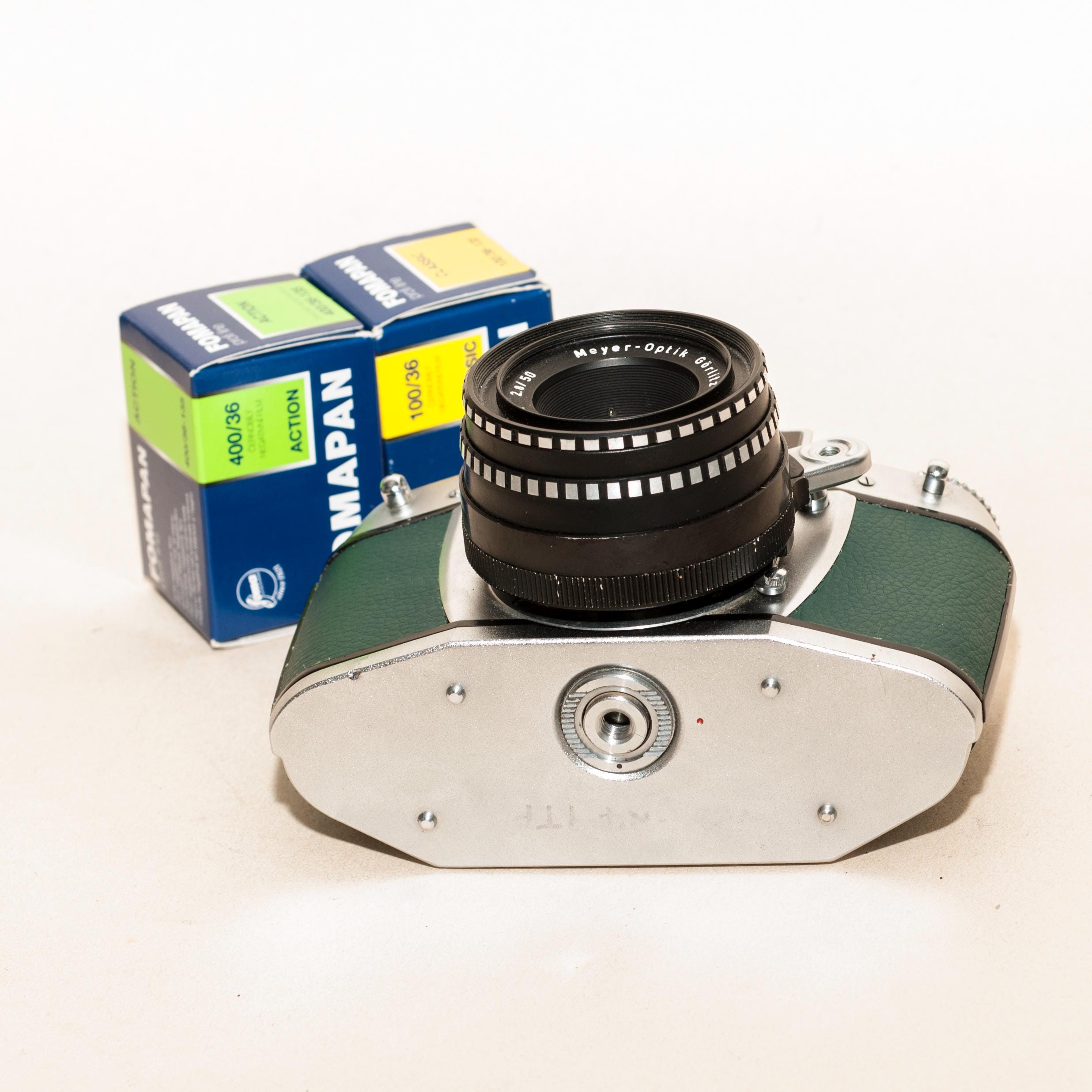 Buy Vintage Exa 1a SLR Camera: Meyer-optik Domiplan 50mm Lens