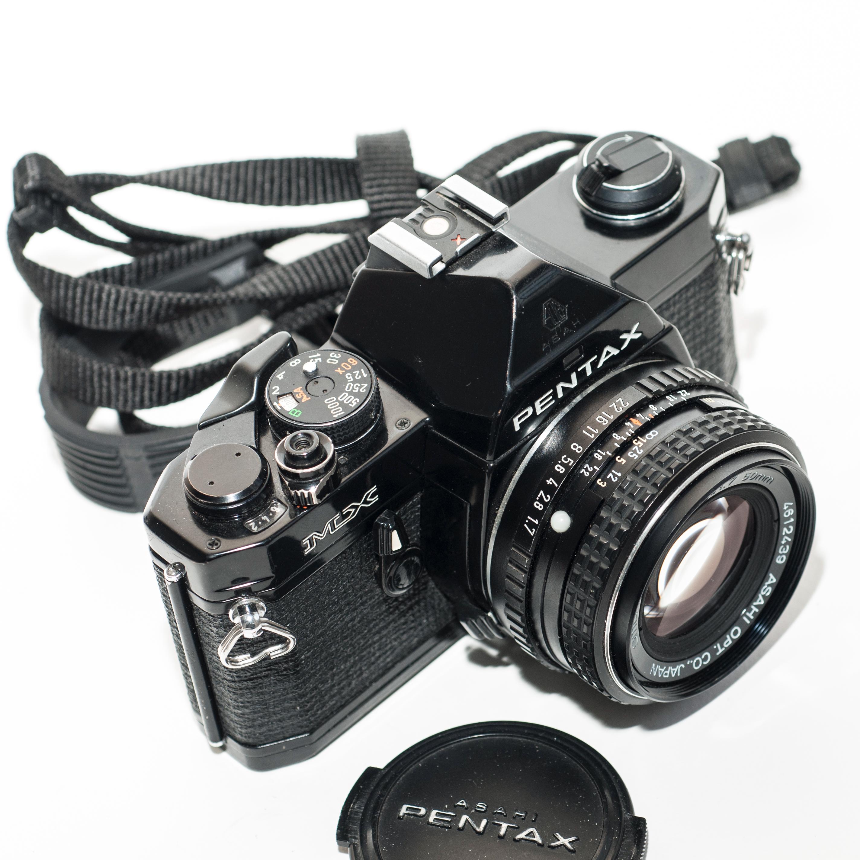 Pentax MX - Black - With 50mm F/1.7 Lens. - Etsy
