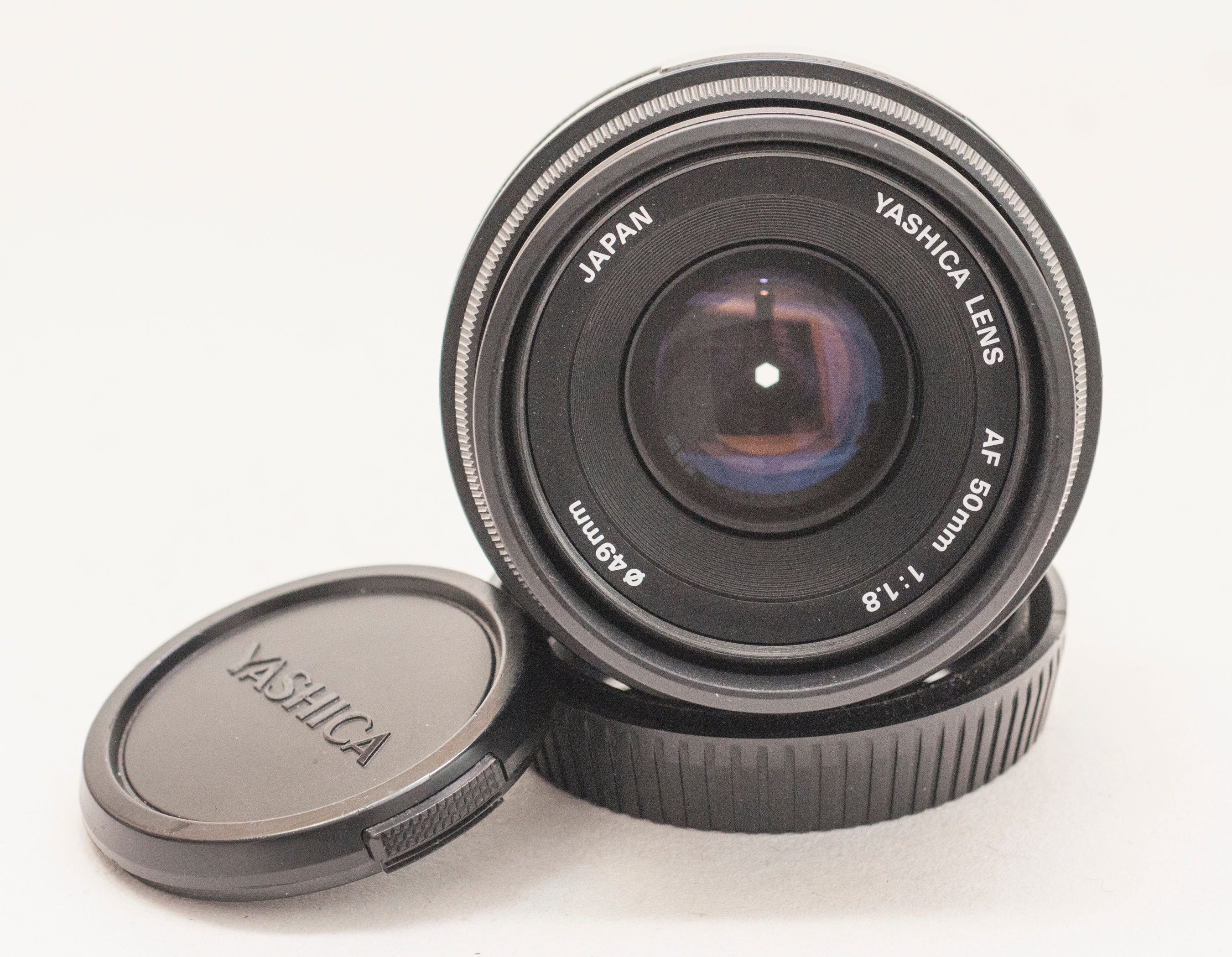 Yashica 50mm F/1.8 AF Lens, Clean Portrait Lens, With Caps - Etsy
