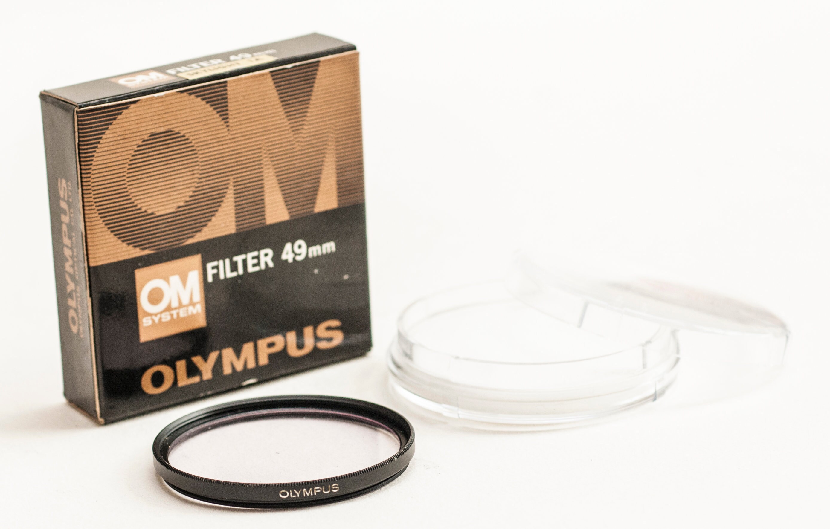 Olympus OM SKYLIGHT filter A1 49 mm in original packaging. Etsy