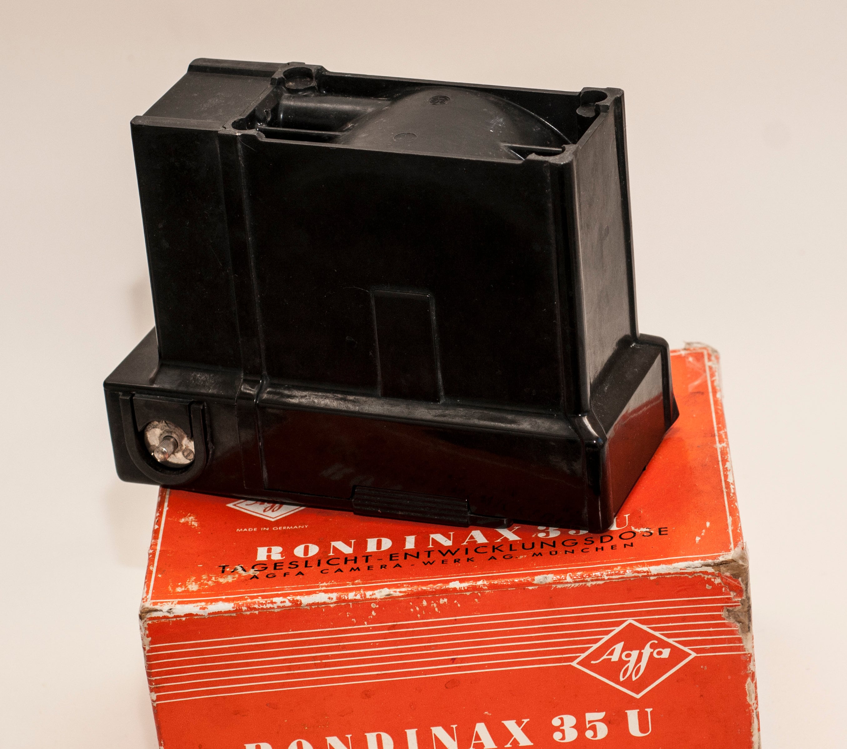 売切り□Agfa アグファ RONDINAX 35 現像用フィルムタンク 元箱付き