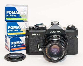 COSINA Ct1gfilm Camera With COSINON-S 50mm F/2 COSINA Lens