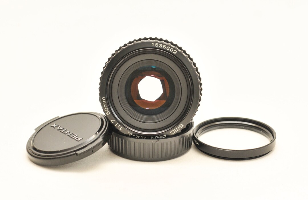 【C6917】super A＋SMC PENTAX-A 50mm f/1.7 SMC Pentax-a 50mm F/1.7 Lens - Full Frame, Manual Focus - Etsy