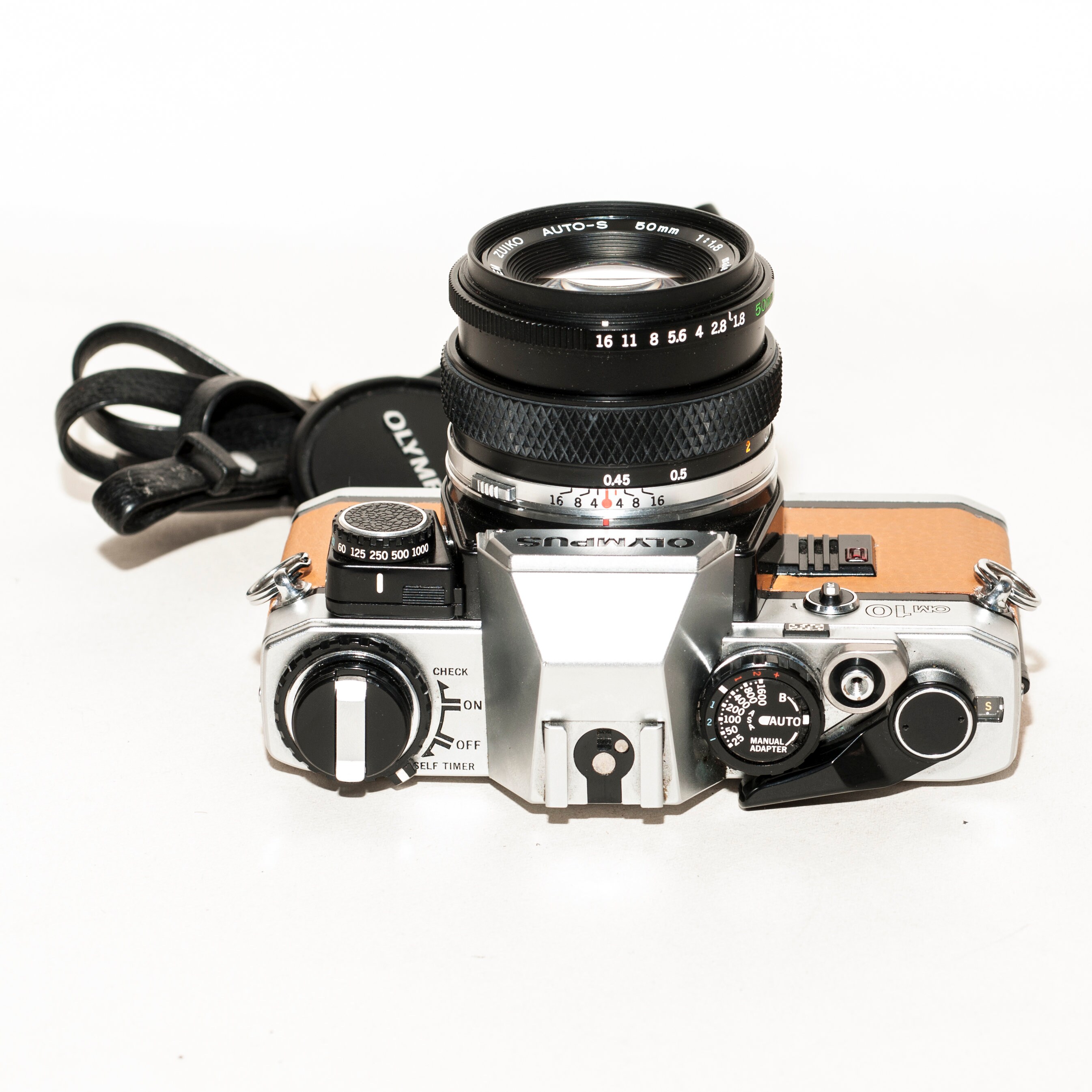 Olympus OM 10 With Zuiko 50 Mmf 1.8 Lens and Manual Adapter. - Etsy