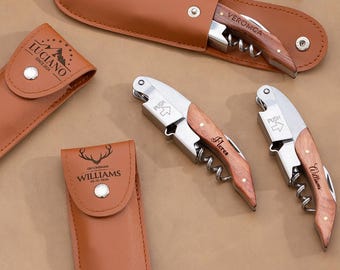 Personalized gift,Engraved Corkscrew,wood wedding favor,custom party favors,Gift For Groomsman,thank you gift,Wine Corkscrew,Gifts