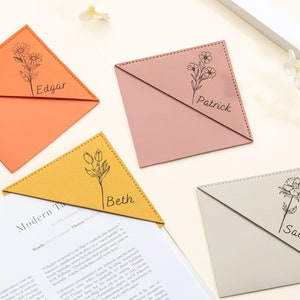 Segnalibro con nome personalizzato, segnalibro in pelle personalizzato, regali per gli amanti dei libri, proposta di matrimonio per damigelle d'onore, regalo per addio al nubilato, bomboniere per addio al nubilato