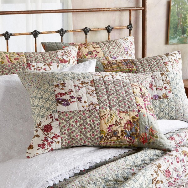 Quilted Throw Pillow Etsy