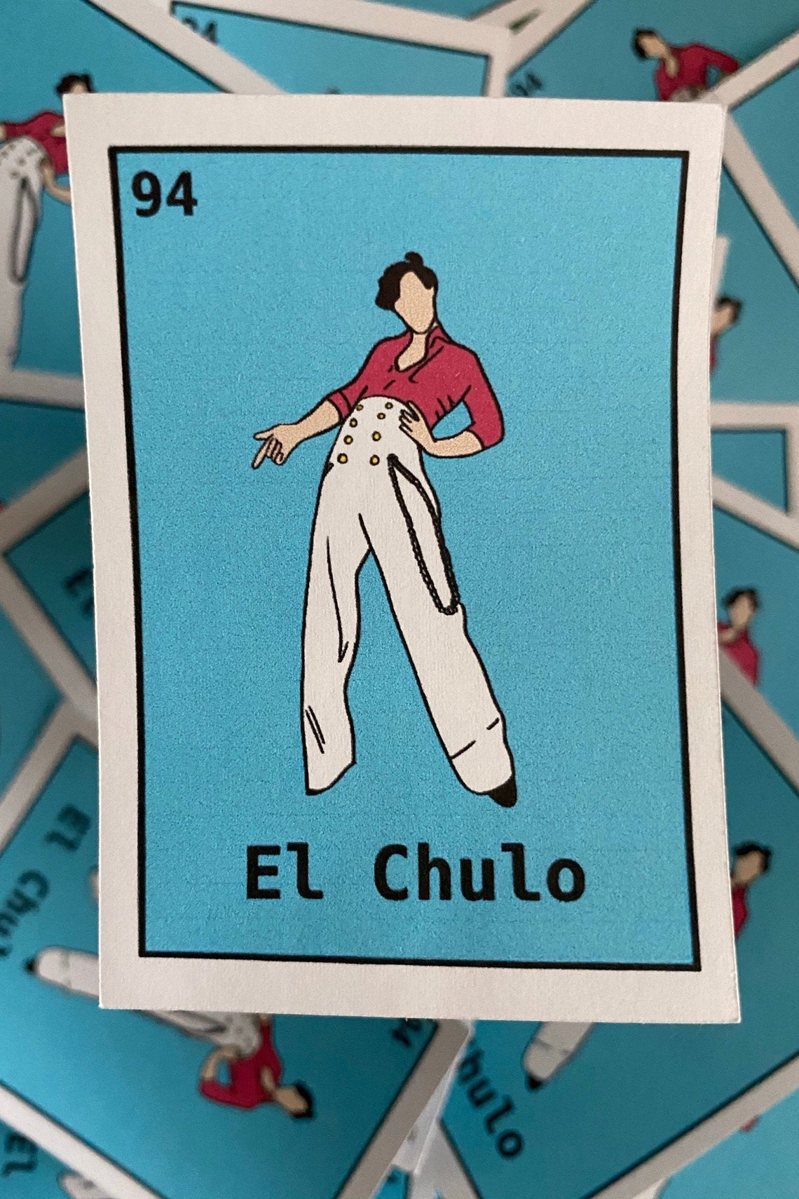 Loteria styles sticker | Etsy