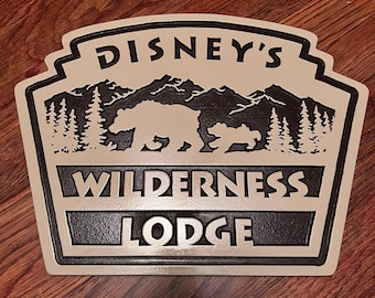 Wilderness Lodge Sign