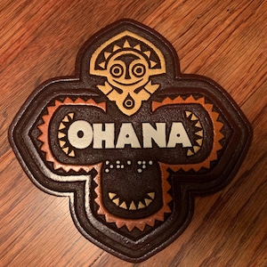 Polynesian Ohana Door Sign