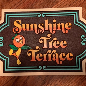 Sunshine Tree Sign