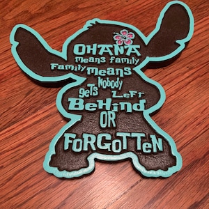 Ohana Stitch Sign