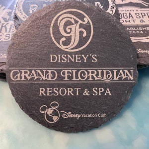 DVC Resort Coasters Set