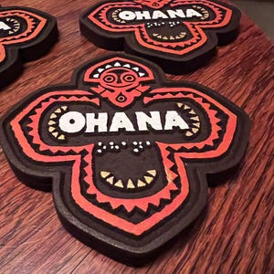 Small Polynesian Aloha Door Sign