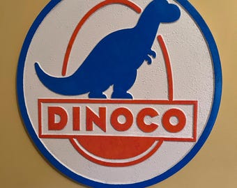 Letrero de Dinoco
