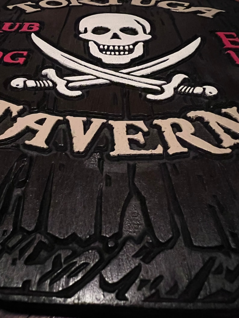 Tortuga Tavern Sign - Etsy