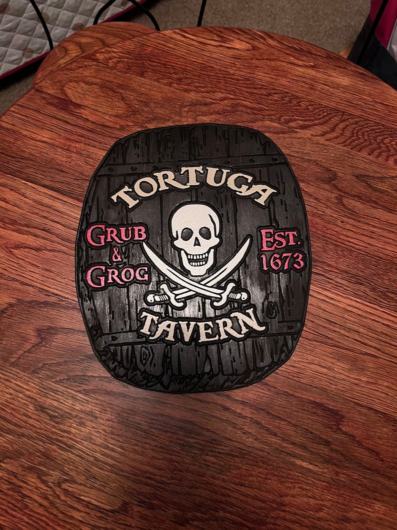 Tortuga Tavern Sign - Etsy