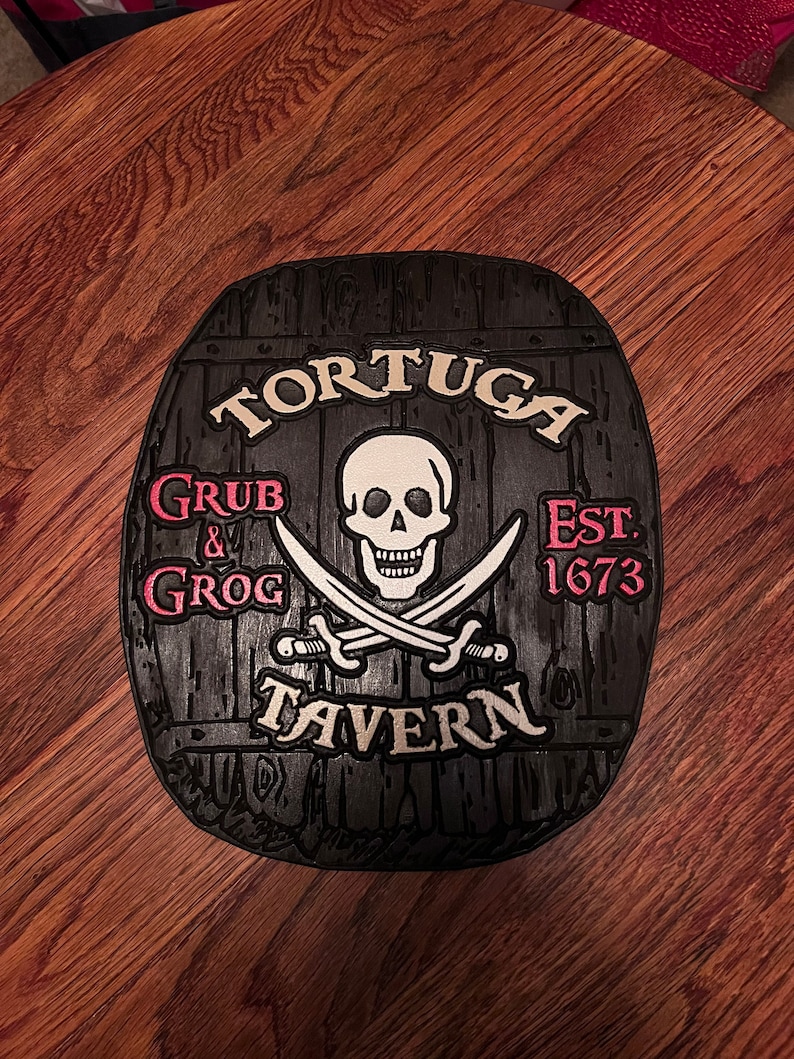 Tortuga Tavern Sign - Etsy