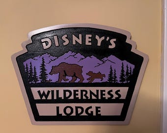 Wilderness Lodge Sign