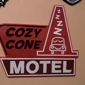 Cozy Cone Motel Sign