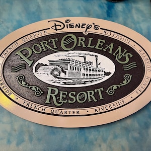 Port Orleans Resort sign