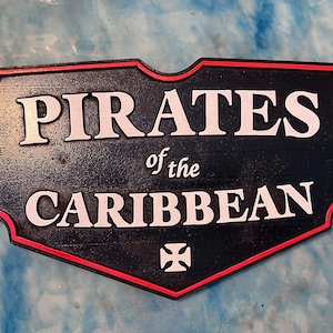 Pirates of the Caribbean Sign