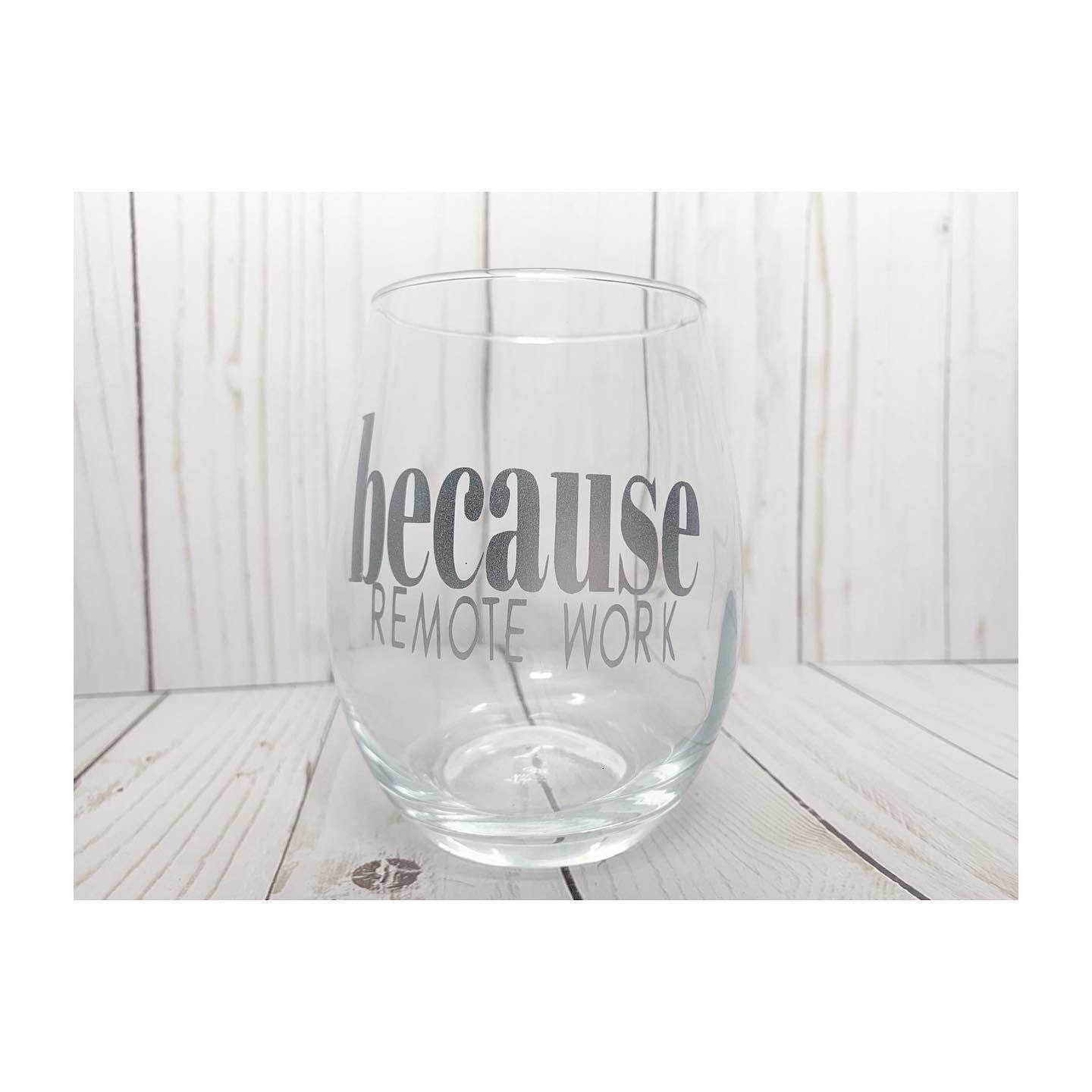 Geschenk für Mitarbeiter Stemless Weinglas | Etsy