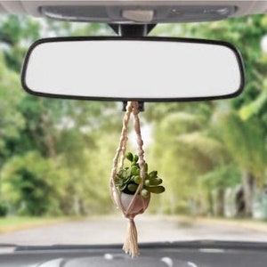 Rückspiegel Pflanzenaufhänger, Auto Hängende Zubehör, Kleine