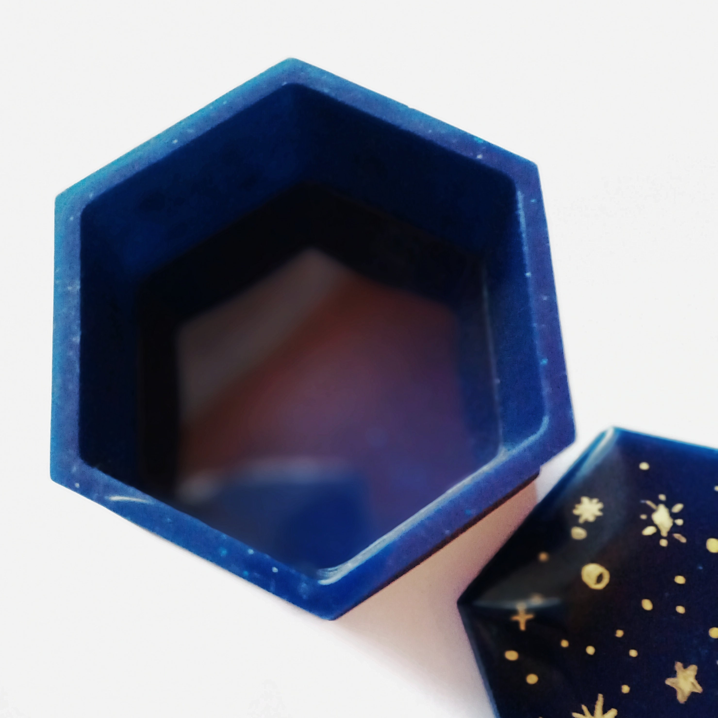 Handbemaltes Schmuckkästchen aus Resin | Etsy