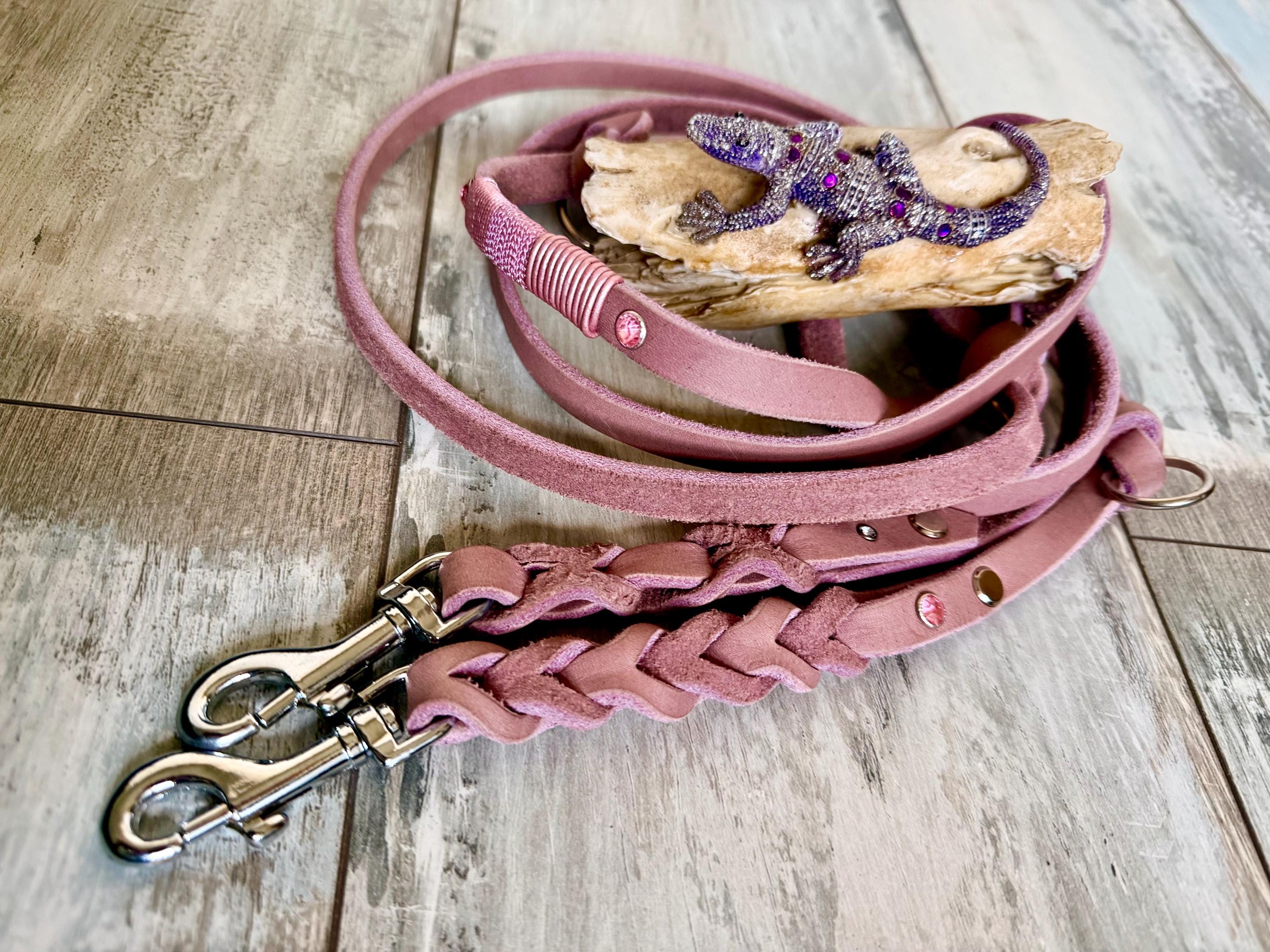 Round leather leash - Etsy.de